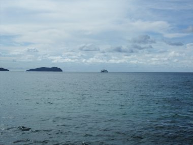 Sutera Harbour sahil Kota Kinabalu, Malezya