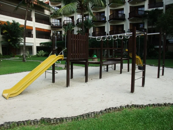 Çocuk açık oyun alanı Resort Malezya — Stok fotoğraf