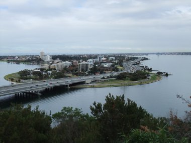 Batı Avustralya'nın Perth manzarası