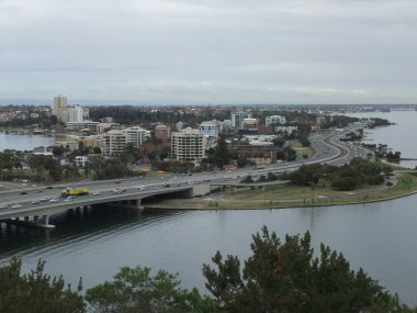 Batı Avustralya'nın Perth manzarası