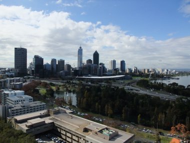 Batı Avustralya'nın Perth manzarası