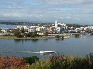Batı Avustralya'nın Perth manzarası
