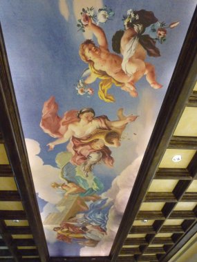 Macau - Şubat 7, 2010: Venedik Makao tavan fotoğraf. Venedik Makao casino olduğunu