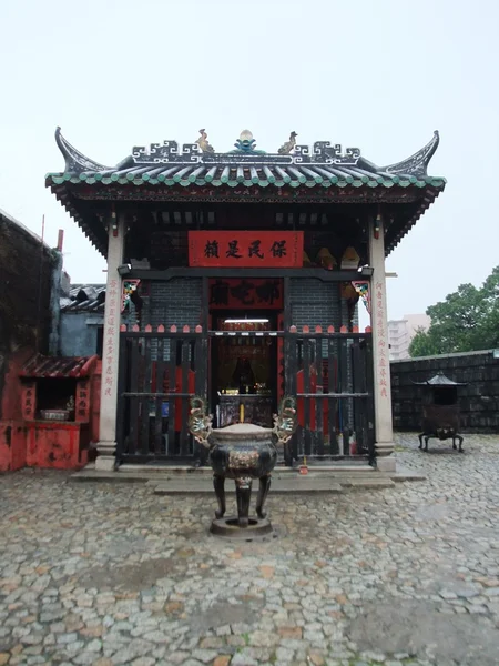 Antigo templo chinês em Macau — Fotografia de Stock