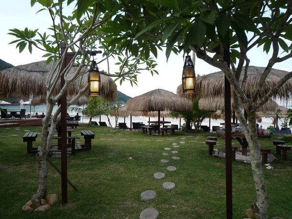 Restauracja w hotelu Redang Island Resort, Malezja — Zdjęcie stockowe