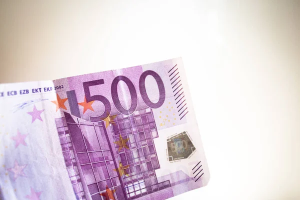 500 Euros Billets Officiels Pas Peuple — Photo