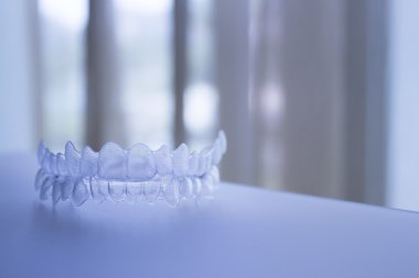 Plastik Diş teli görünmeyen diş diş parantez diş