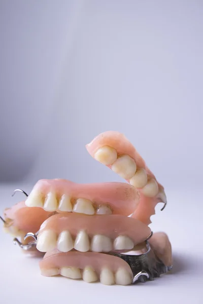 Mezizubní čištění. Dentální hygiena — Stock fotografie