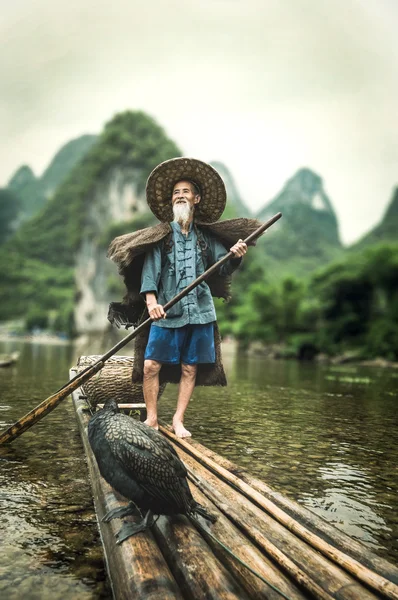 Den berömda fisherman — Stockfoto