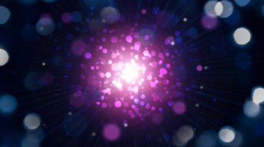 Modern bulanık ve odaksız arka plan siyah ve pembe bokeh.