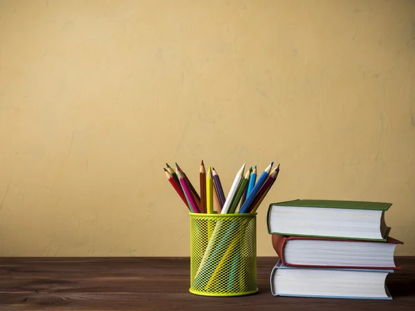 Materiale scolastico e per ufficio — Foto Stock