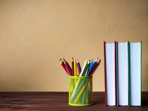 Materiale scolastico e per ufficio — Foto Stock