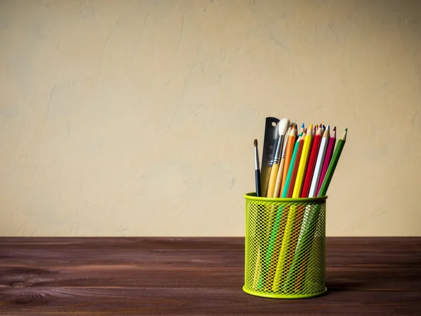 Materiale scolastico e per ufficio — Foto Stock