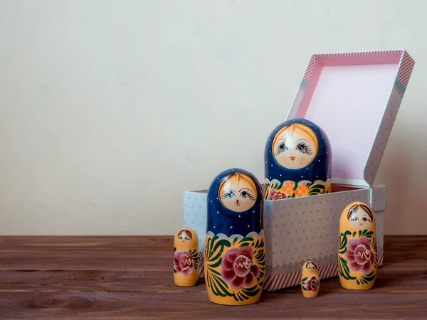 Traditional russian souvenirs — Stock Photo, Image