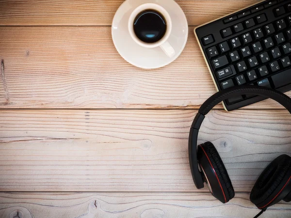 Masaüstünde Üstten Görünüm