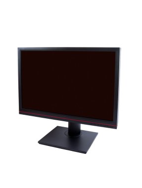 LCD ekranda beyaz bir arka plan