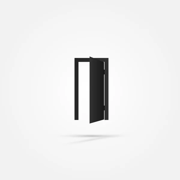 Symbol der offenen Tür — Stockvektor