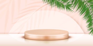 Sunum için Podyum Platformu olan 3d Stüdyo