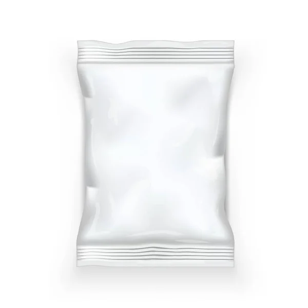 スナック チップス スパイス または他の食品のためのパッケージ Eps10ベクトル — ストックベクタ