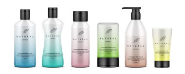 Gradyan Tasarımlı Kozmetik Şişeleri ve Tüpleri