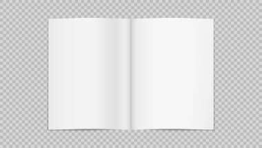 3 Boyutlu Boşluk Yarı katlanmış İnce Kitap veya Broşür