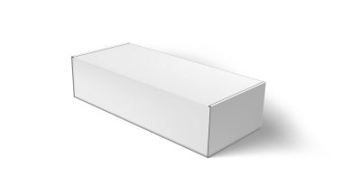 3B Beyaz Boş Kağıt Uzun Kutu Paketleme