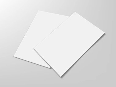 3 Boyutlu Temizleme Uçuşları Şablonu Gri Üzerine İzole Edildi