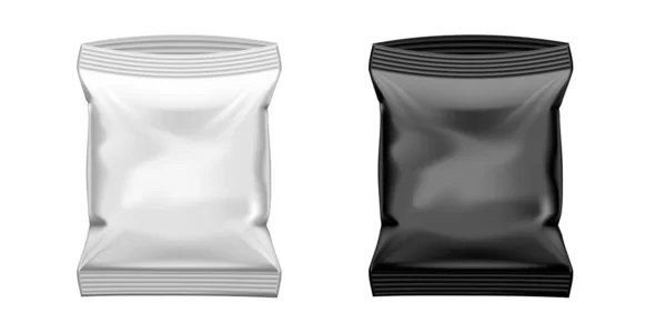 Slim Food Pillow pakiet izolowany na białym — Wektor stockowy