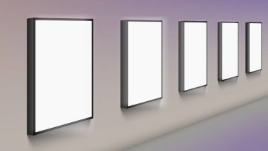 Metro Metro 'da 3D Boş Reklam Panoları