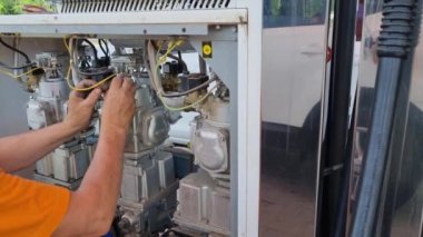 Yakıt dağıtım ekipmanlarının tanılama ve onarım ölçümleri. Benzin istasyonları