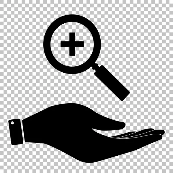 Pictogram op de hand — Stockvector