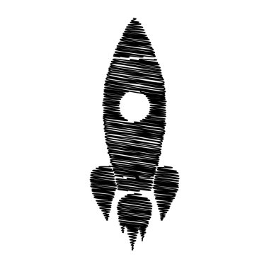 Karalama efektini siyah simgesi