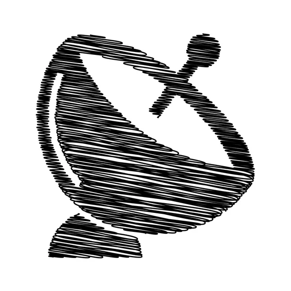 Karalama efektini siyah simgesi