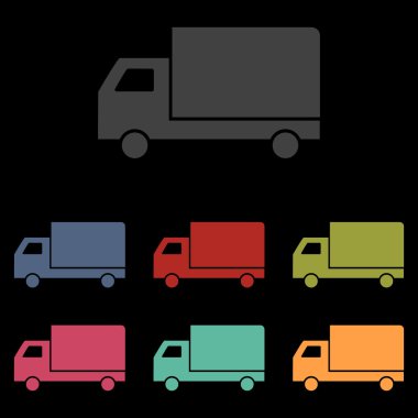 Teslimat işareti illüstrasyon