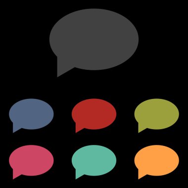 konuşma balonu simgesi