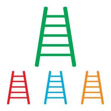 Merdiven işareti. Renkler kümesi