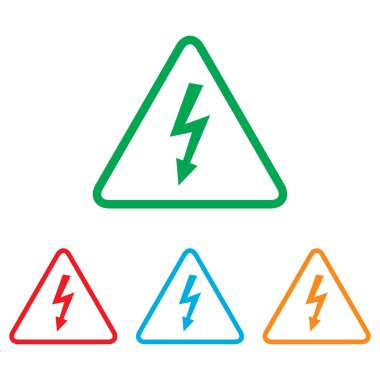 Yüksek Voltaj Tehlike işareti