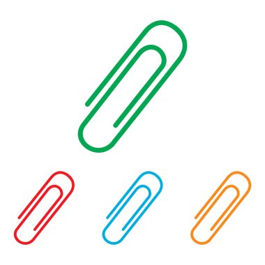 Kayıt clip. Renkler kümesi