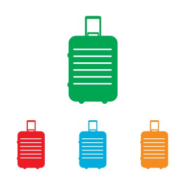 Bagaj işareti. Renkler kümesi
