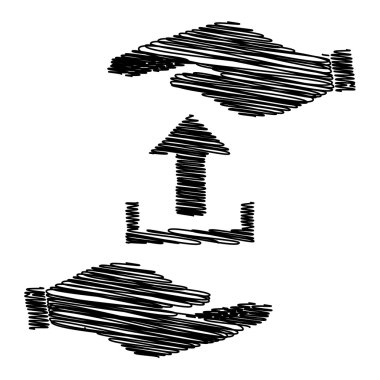 Karalama efektini işaretiyle upload