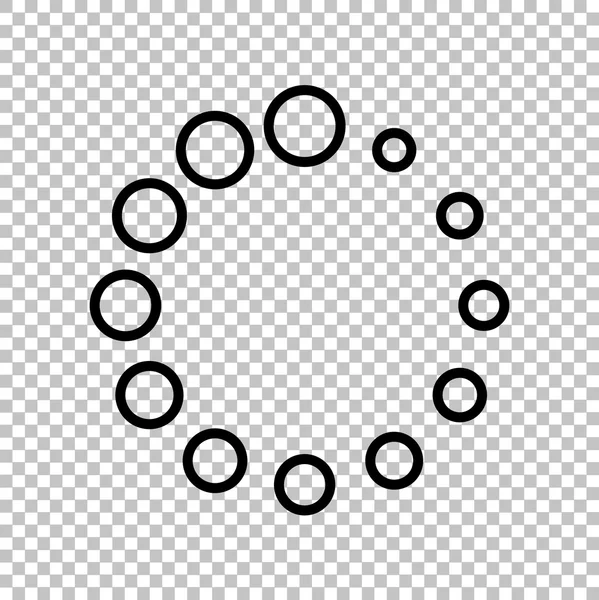Pyöreä kuormitusmerkki — vektorikuva