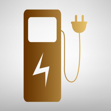 Elektrikli araç şarj istasyonu işareti