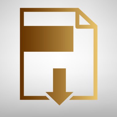 Dosya karşıdan yükleme işareti