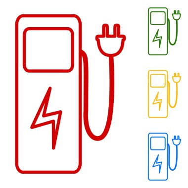 Elektrikli araç şarj istasyonu işareti