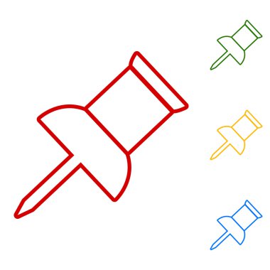 PIN itme işareti. Satır simgeler kümesi