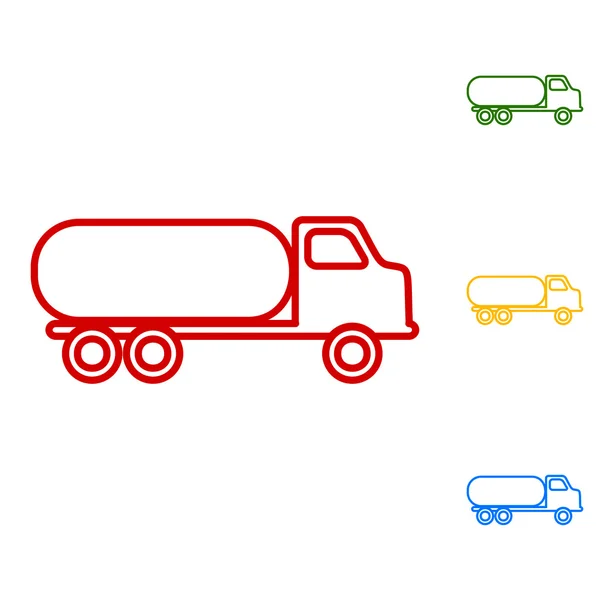 Señal de transportes de coches — Vector de stock