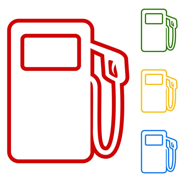 Sinal da bomba de gás —  Vetores de Stock
