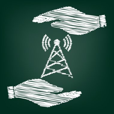 Anten işareti scrible etkisi