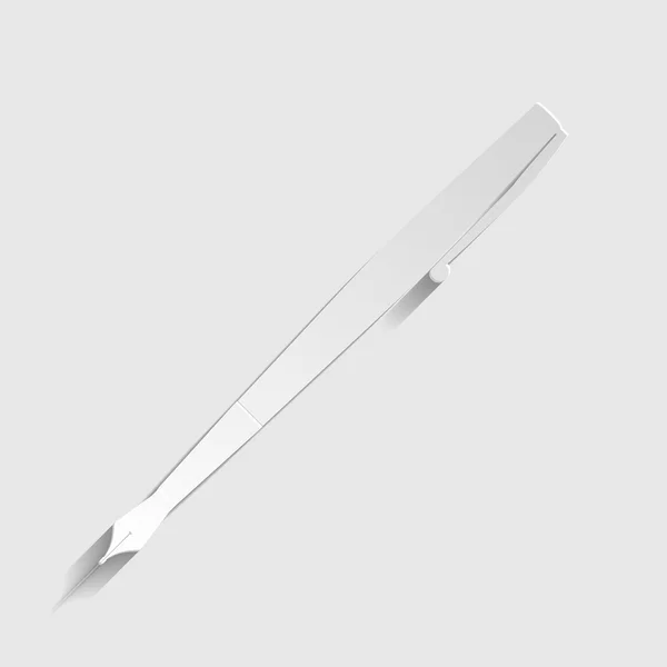Pen tecken. Papper stilikon — Stock vektor