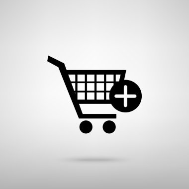 Alışveriş sepeti ve işareti simgesi ekleme